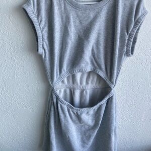 Aerie sweatshirt material dress